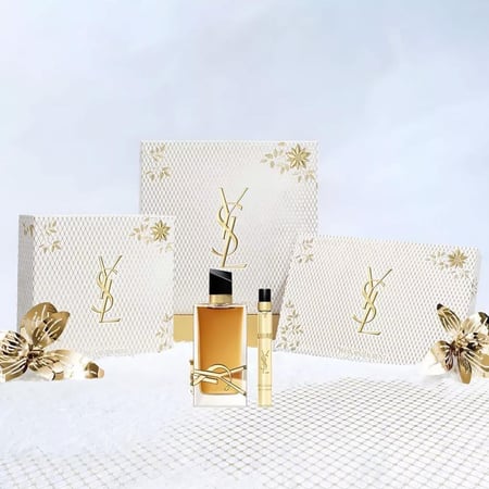 طقم ليبر إيف سان لوران او دو بارفان إنتنس 90 مل