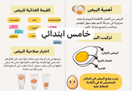 مطوية البيض (اسرية خامس ابتدائي)