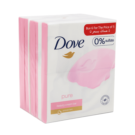 صابون دوف قالب وردى 4*75 جرام   شده4