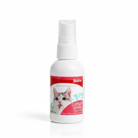 بخاخ الكاتنيب (Catnip Spray) – السحر الطبيعي لجذب وسعادة قطتك!