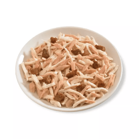 لايف كات طعام رطب بنكهة التونة والدجاج والكبدة للقطط البالغة