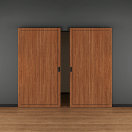 باب سحاب مخفي درفتين