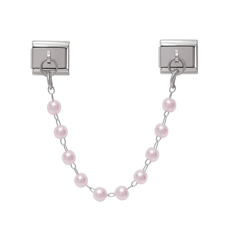 Pink Pearl Chain