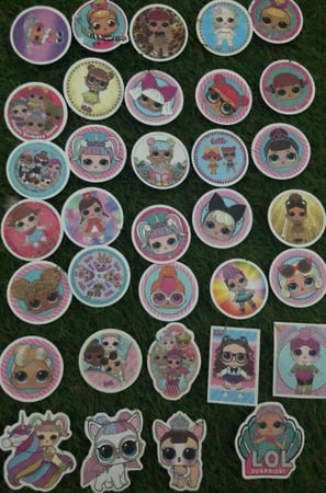 ستكرات جاهزه او حروف فقط