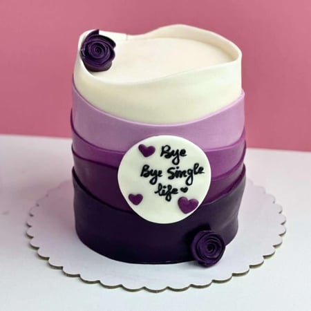 كيكة باي باي سنقل عجينة سكر 4 انش