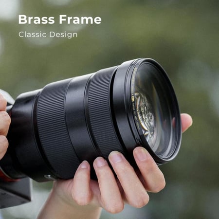 K&F 52mm Circular Polarizer Filter, Super Slim CPL Filter with 36 Multi-Layer Coatings, High Definition Nano-Xcel Pro Series