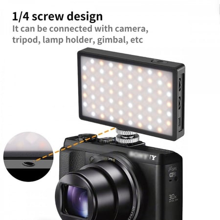 K&F Concept Full-color RGB Fill Light Pocket