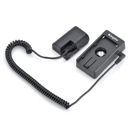 KingMa LP-E6 Dummy Battery DC Coupler with Adapter Plate kit