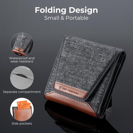 K&F Concept 67mm ND8+ND64+ND1000 Lens Filter Kit with 3 Vacuum Cleaning Cloths and Filter Pouch