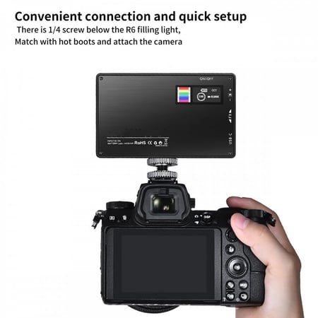 K&F Concept Full-color RGB Fill Light Pocket
