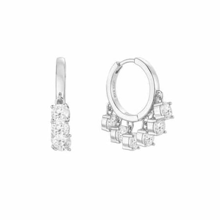 Anta Ear Hoops - Silver