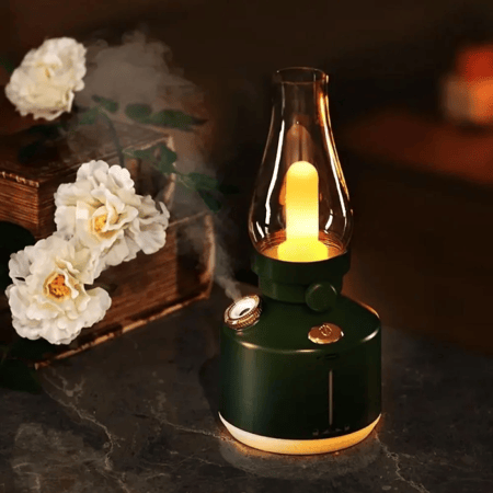 فواحة بشكل مصباح الكيروسين العتيق لتعطير وتلطيف الهواء
