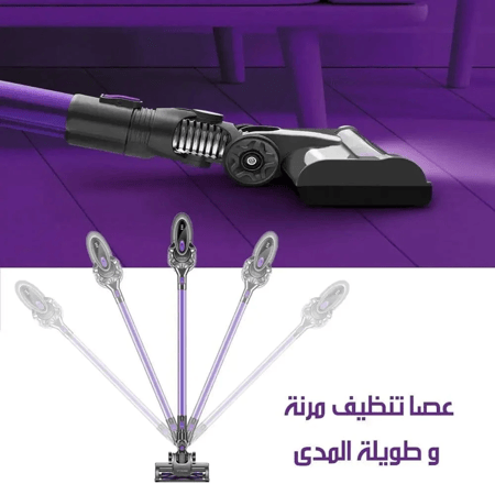 مكنسة كهربائية سلكية DENX DX2902 بقوة 400 واط وأداء شفط عالي