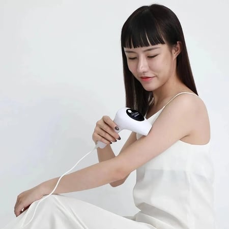 جهاز ليزر ازالة الشعر بالضوء النبضي المكثف AM001 مع 8 مستويات قابلة للتعديل