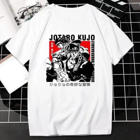 تي شيرت بتصميم الرسوم البيانية اليابانية