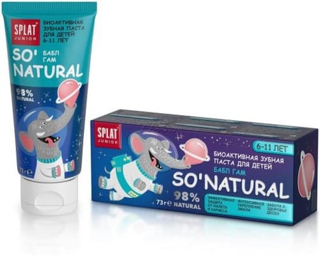 معجون أسنان الأطفال سبلات جونيور بابل عام من 6 إلى 11 سنة