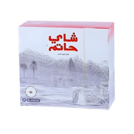 شاي حاتم اسود فاخر 100 كيس