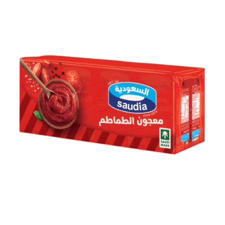 السعودية معجون طماطم علبة 8 حبة 135 جم معجون طماطم السعودية