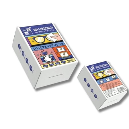 مناديل تنظيف النظارات 50 قطعة