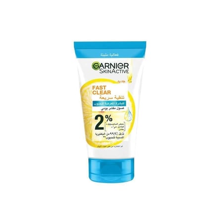 غارنية غسول مقشر يومي للبشرة المعرضة للحبوب بفيتامين سي - 150مل