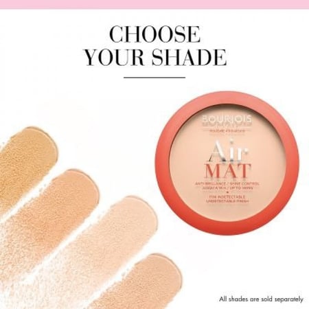 برجوا بودرة مضعوطة اير مات  (01 Rose Ivory)