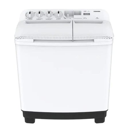 غسالة حوضين توشيبا 14 ك ابيض VH-L150WBB-WW