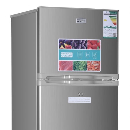 ثلاجة جنرال جولدي , .11.7 قدم - بخار  - سلفر - GR-344NF-GOLDY