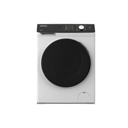 غسالة هيتاشي امامي 10.5 ك ابيض -  BD-1054HVOW