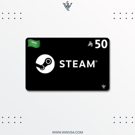 بطاقة ستيم 50 ريال - المتجر السعودي