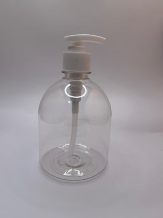 عبوة ضغاط و بخاخ بيضاوي 500 مل غطاء ضغط 24ح @