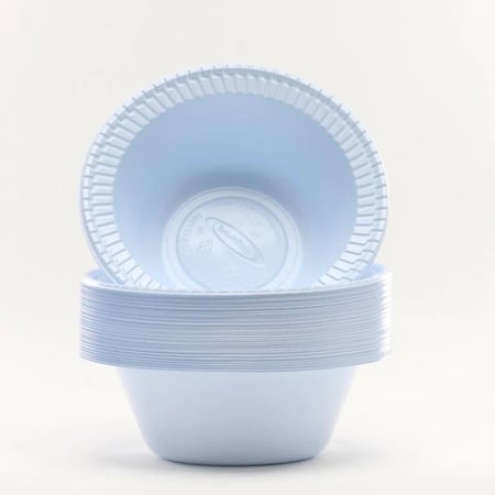 صحن شوربة بلاستيك عملي - خفيف ومثالي للاستخدام اليومي - اكثر فاكثر