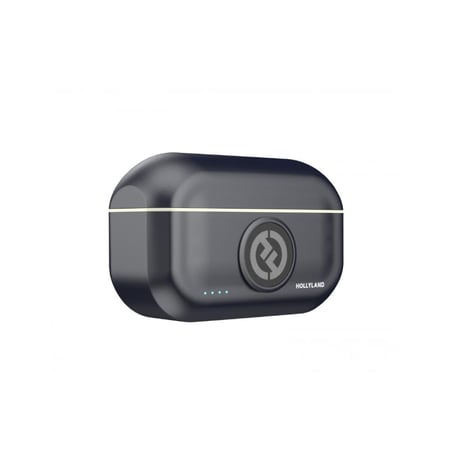 هولي لاند – مايك تسجيل احترافي ثنائي مع علبة شحن LARK M2 USB-C - اسود
