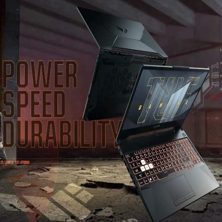 اسوس - لابتوب ألعاب TUF شاشة 15.6 بوصة FHD