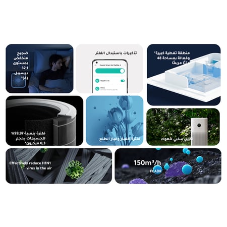 شاومي Air Purifier 4 منقي هواء الذكي