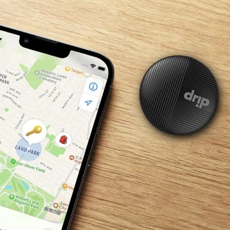 دريب EasyTag جهاز تتبع ذكي من Drip
