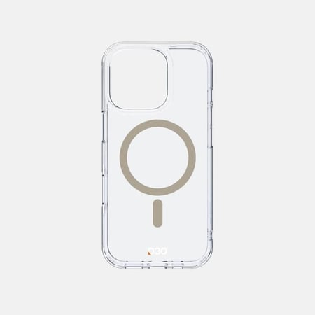 ارمور برو - جراب حماية ماج سيف لاجهزة الايفون 16برو ماكس - ذهبي شفاف