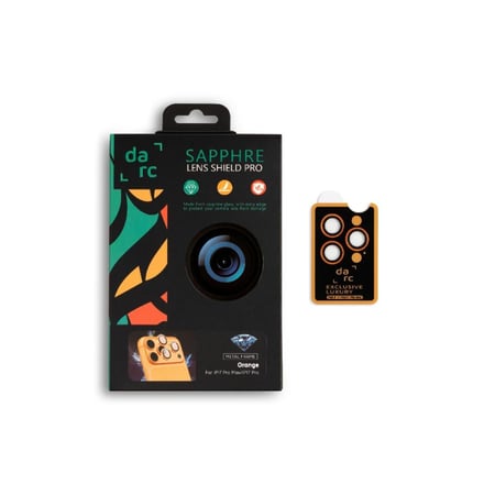 دارك - حماية الكاميرا الياقوت لهاتف الايفون 17 برو و 17 برو ماكس - بالوان متعددة