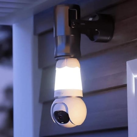 ايمو - كاميرا مراقبة 3MP واي فاي مع دعم بطاقة ذاكرة - ابيض