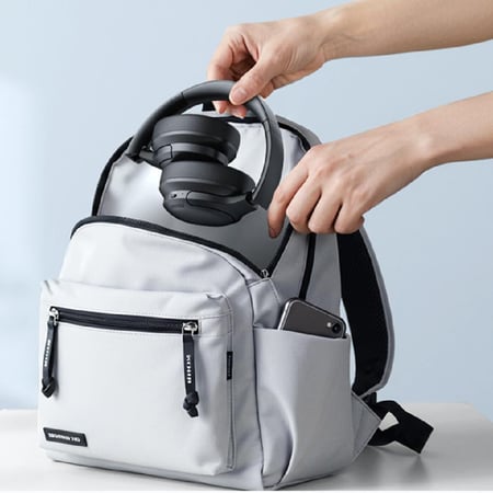 بيسوس - سماعة رأس لاسلكية Super Base - اسود