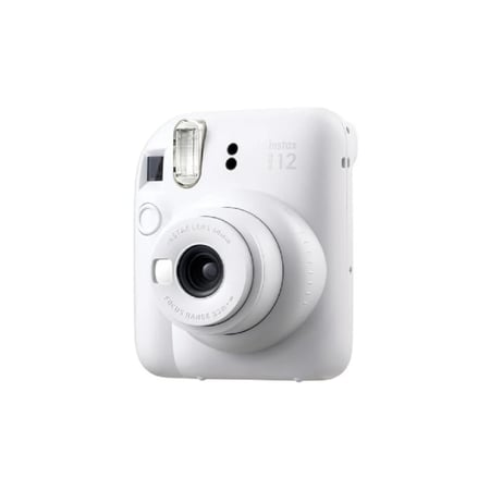 فوجي فيلم - كاميرا تصوير فوري بوضع سيلفي وتعريض تلقائي Instax Mini 12