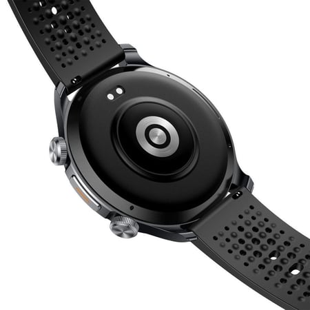 ليبرو - ساعة ذكية سولار ألترا مع جي بي إس وشاشة أموليد - أسود