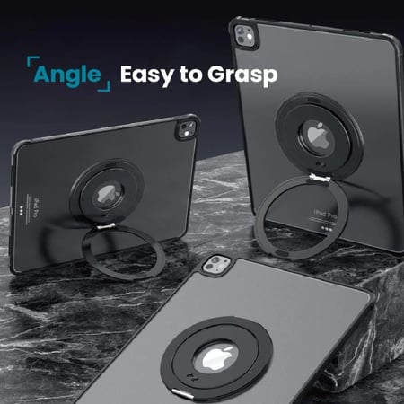 دريب – مسكة الايباد المغناطيسية 360 درجة - ذهبي