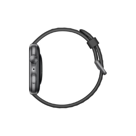 هواوي - ساعة رياضية بأكثر من 100 وضع تمرين وبشاشة 1.82 بوصة Watch Fit 5 - أسود