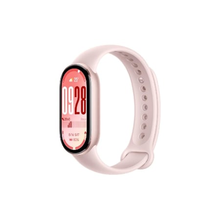 شاومي - سوار ذكي smart band 10 تصميم العصري والتقنية المتطورة - وردي