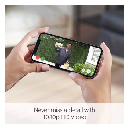 رينج جرس باب بخاصية الفيديو عالي الوضوح مع كاشف الحركة المتطور