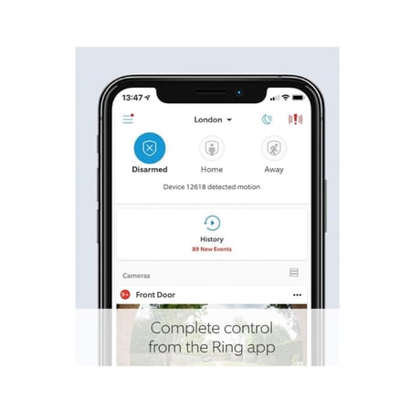 رينج - جرس باب بخاصية الفيديو عالي الوضوح مع كاشف الحركة المتطور