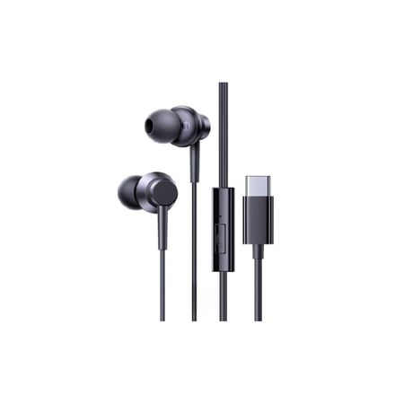 بيسوس - CZ11 سماعة اذن سلكية بمنفذ Type-C - اسود