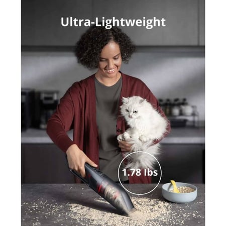 يوفي - مكنسة HomeVac H30 Infinity المتنقلة من نوع 2 في 1 تعمل بالبطاري