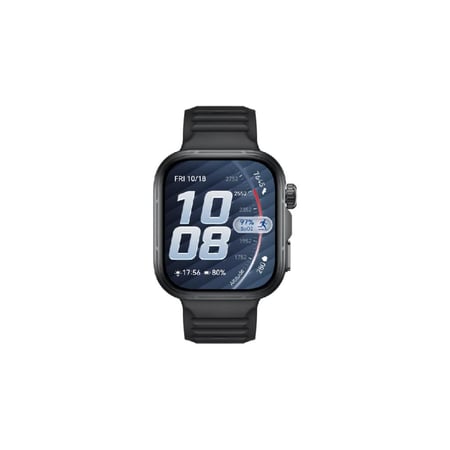 هواوي - ساعة ذكية بشاشة أموليد وقياس صحي متقدم Watch Fit 5 Pro - أسود