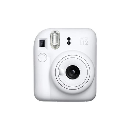 فوجي فيلم - كاميرا تصوير فوري بوضع سيلفي وتعريض تلقائي Instax Mini 12